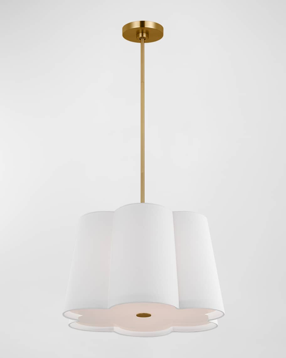 Image 2 of 4: Bronte 22" 3-Light Hanging Shade by kate spade new york