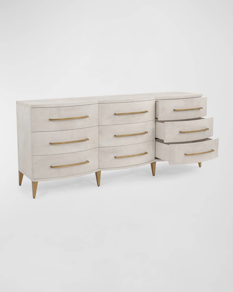 Image 2 of 4: Traviso Nine-Drawer Dresser 