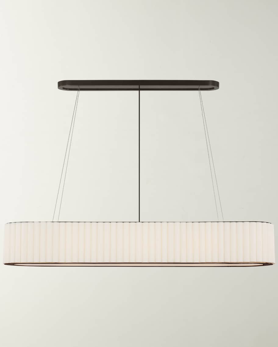 Visual Comfort Signature Palati 54" 8-Light Linear Chandelier by Ian K. Fowler | Horchow