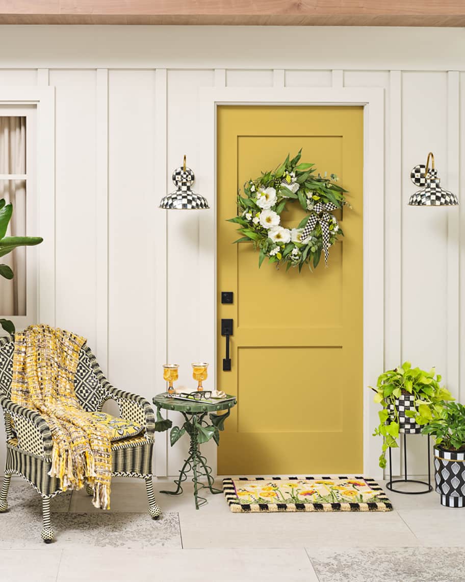 Image 2 of 2: Everything is Coming Up Daisies Entrance Mat