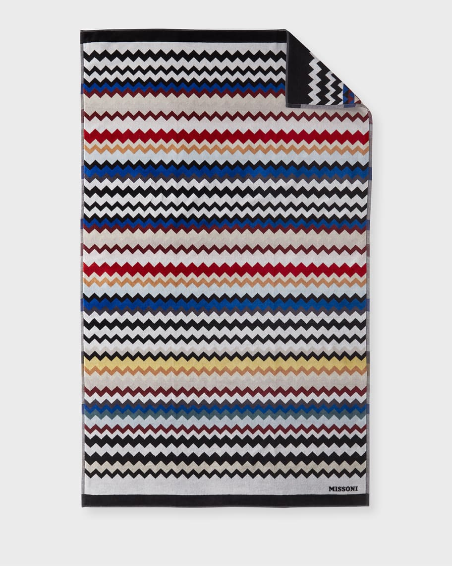 Image 2 of 2: Cyrus Beach Towel, 45" x 75"
