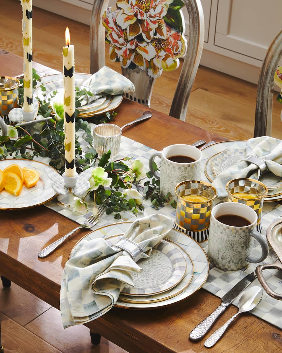 Image 3 of 3: Sterling Cottage Dessert Plates, Set of 4