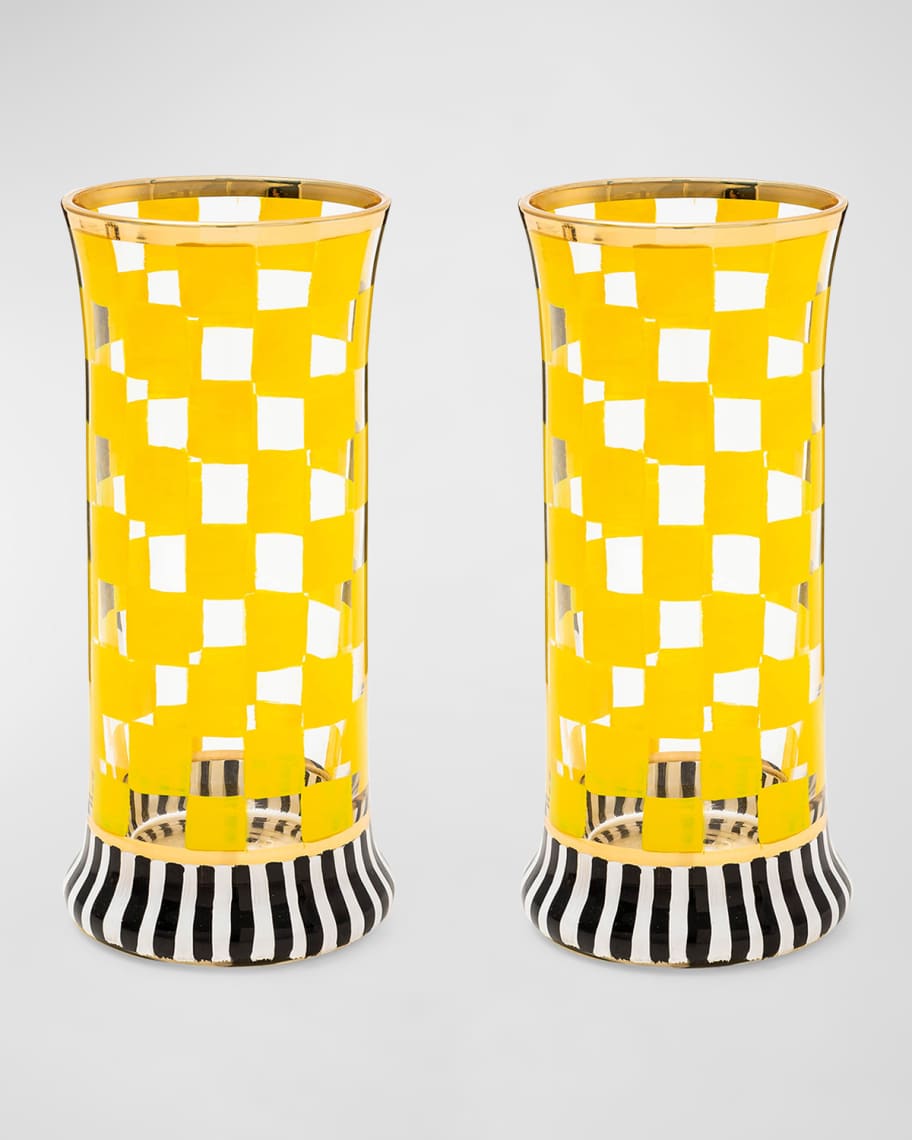 Image 1 of 1: Carnival Highball Glass Yellow