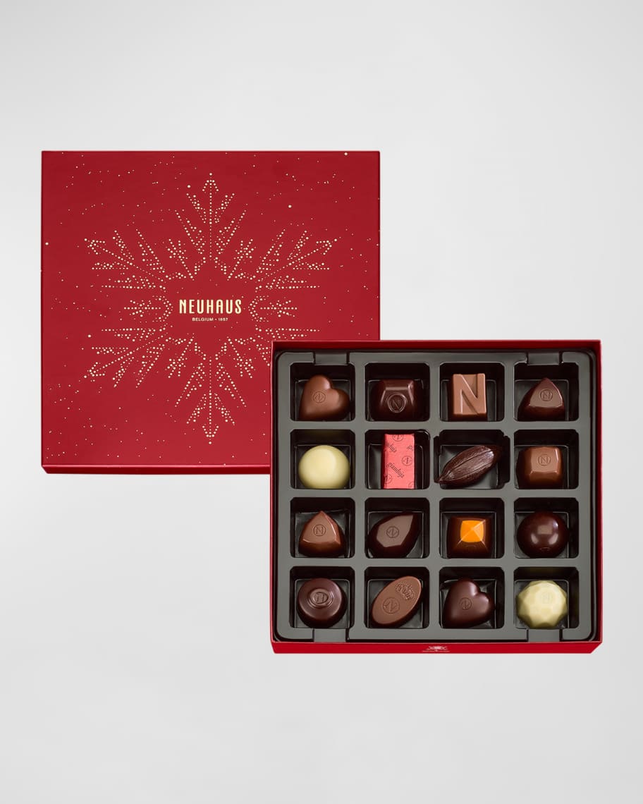 Image 1 of 2: 16-Piece Special Winter Chocolate Gift Box