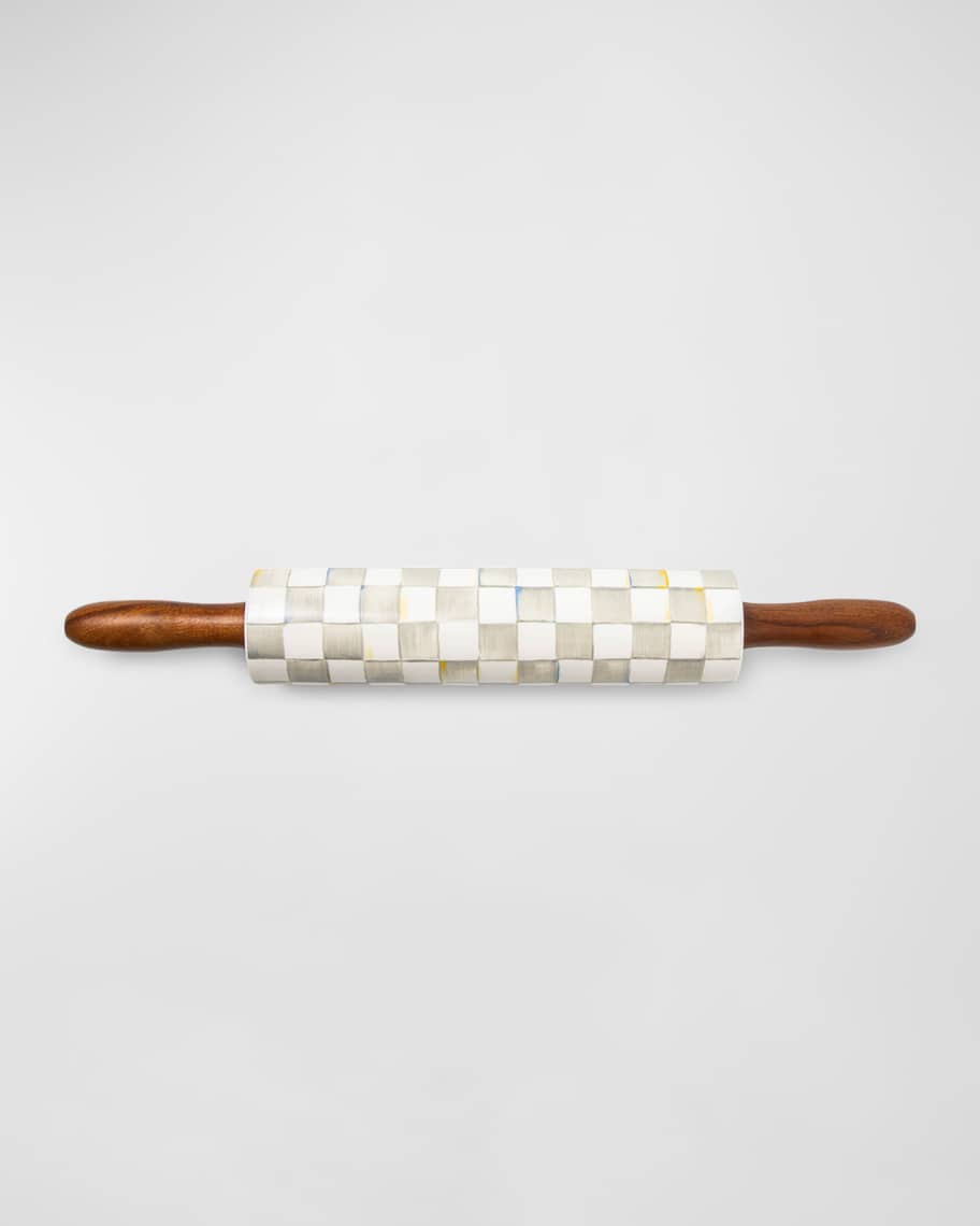 Image 1 of 1: Sterling Check Rolling Pin