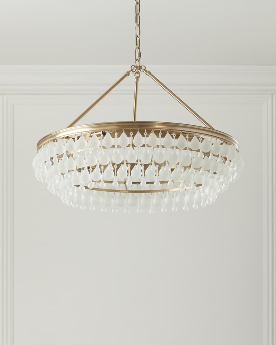 Crystorama calypso chandelier top