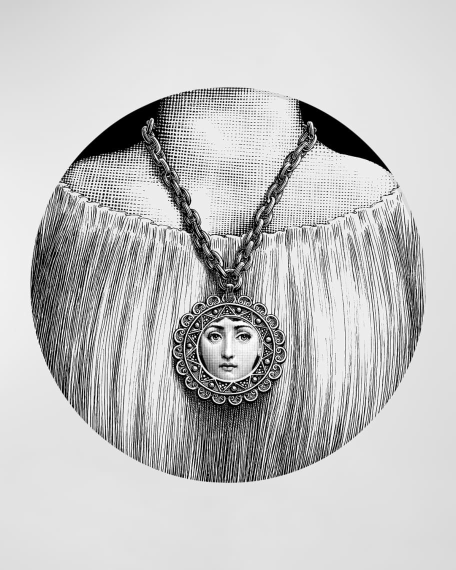 Image 1 of 1: Tema e Variazioni n.206 Face in Pendant Plate 