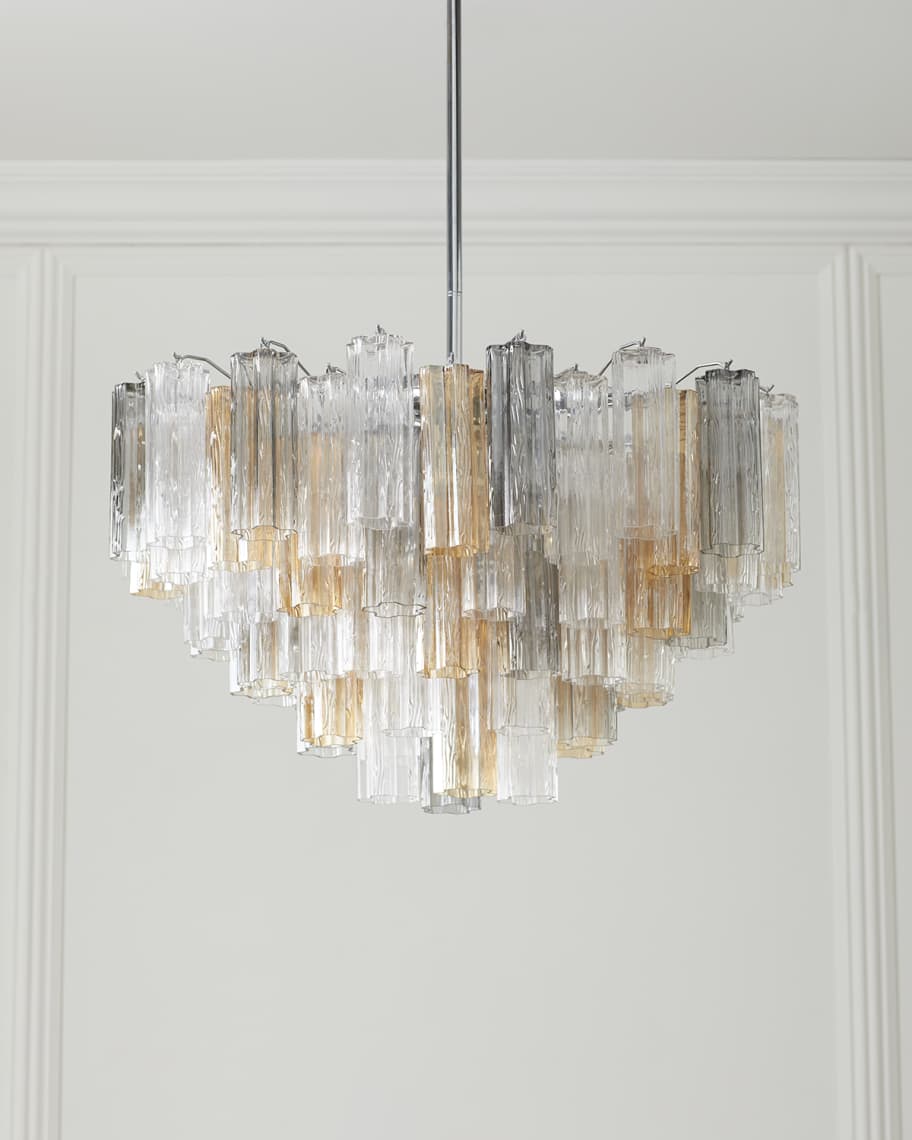 Crystorama Addis 16-Light Polished Chrome Chandelier | Horchow