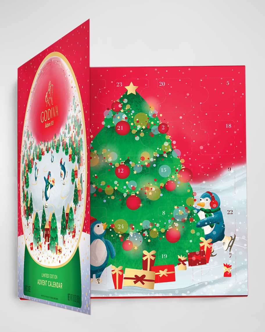 Godiva Chocolatier Luxury 24Piece Chocolate Advent Calendar Horchow