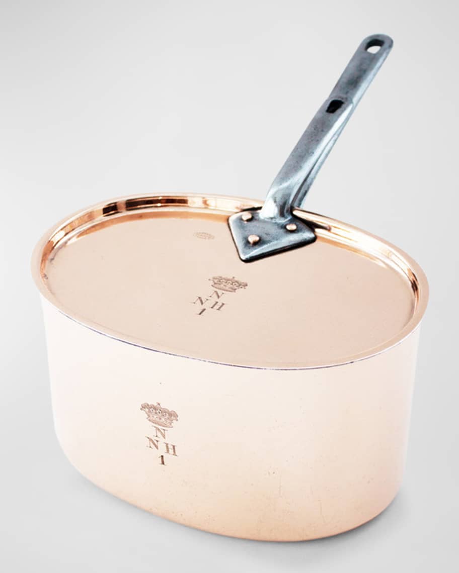 Coppermill Kitchen Antique English Daubiere Cooking Pot With Double