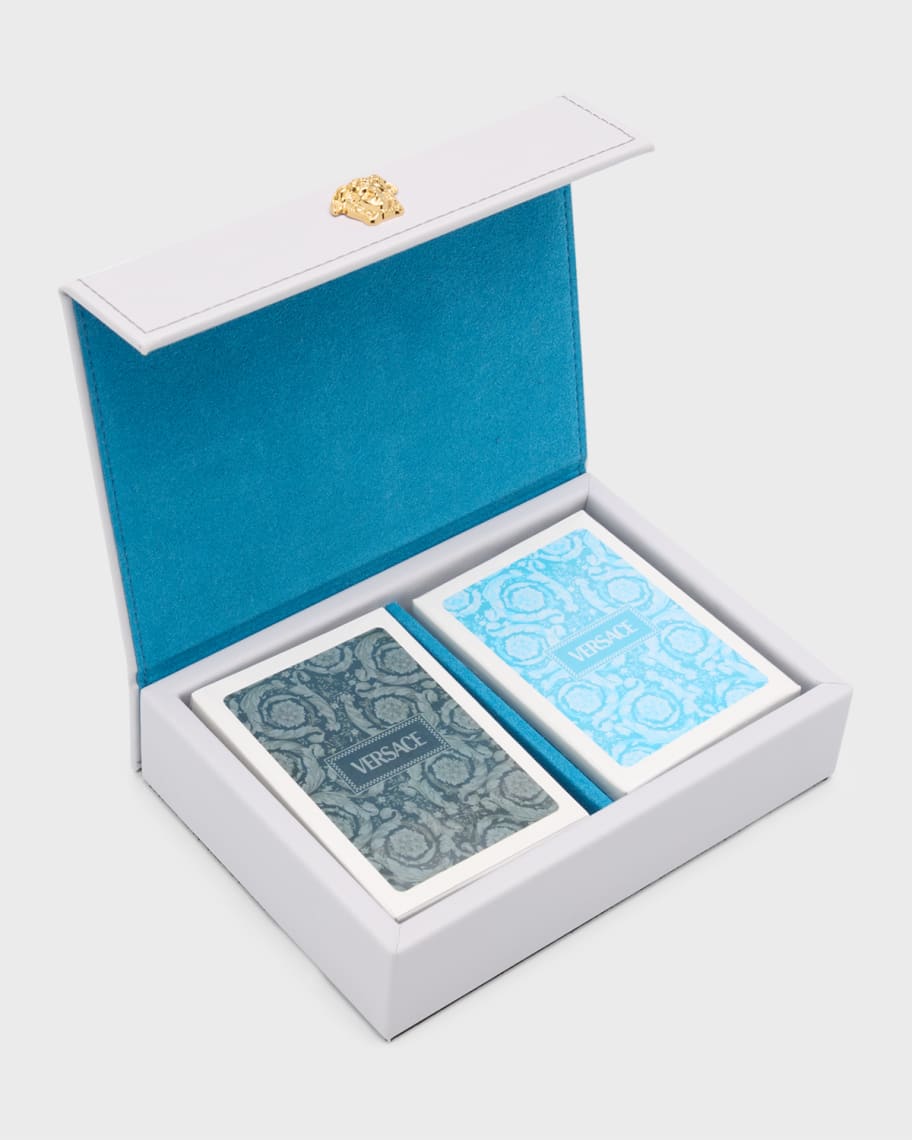 Image 1 of 2: Medusa Barocco Playing Cards Box Set