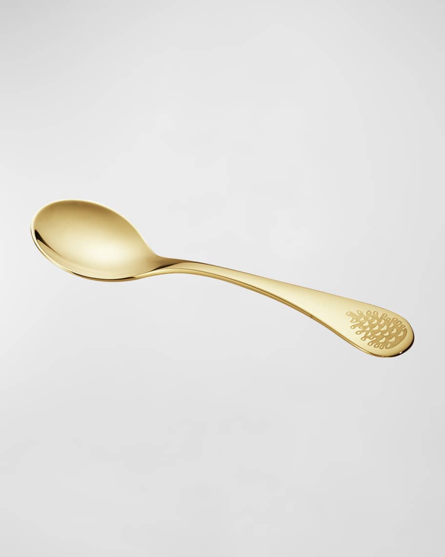 Image 1 of 3: 2023 18K Gold-Plated Spoon