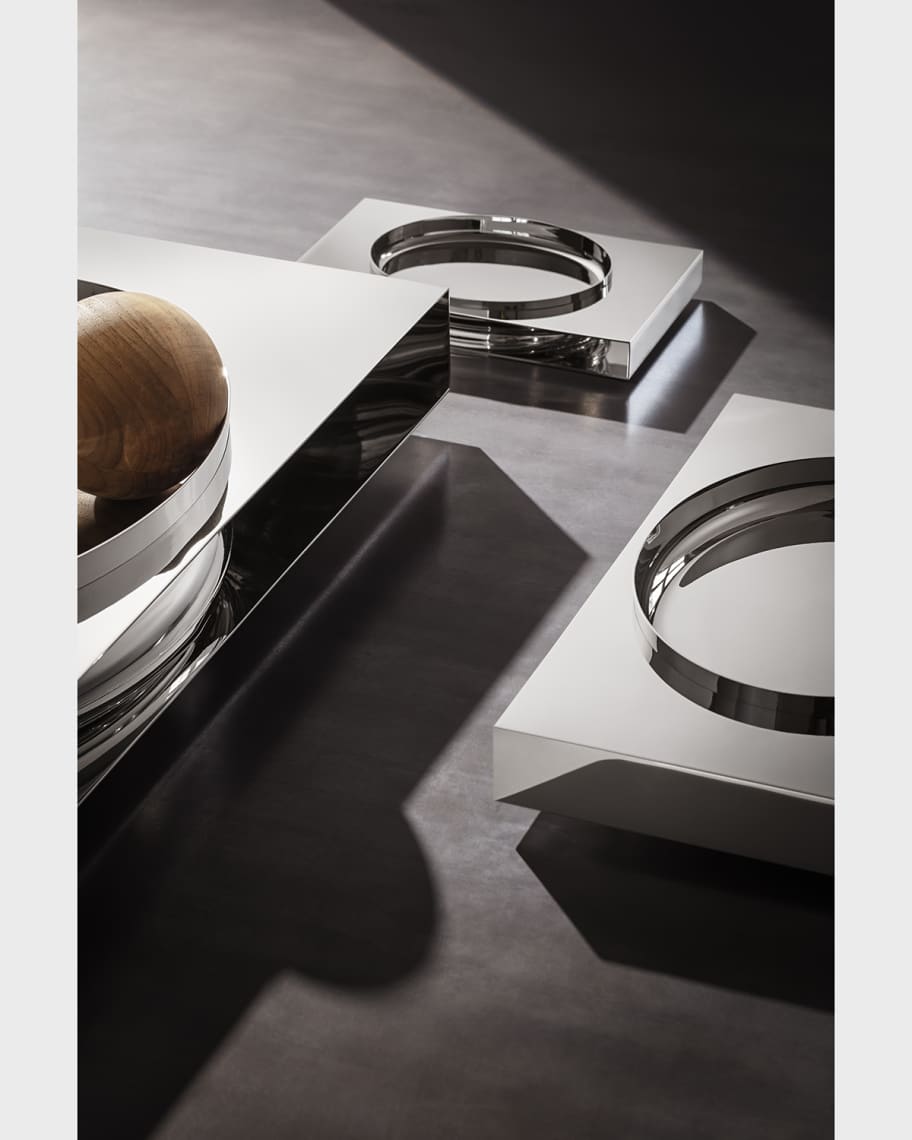 Image 2 of 2: x David Thulstrup Penumbra Stainless Steel Object, Large