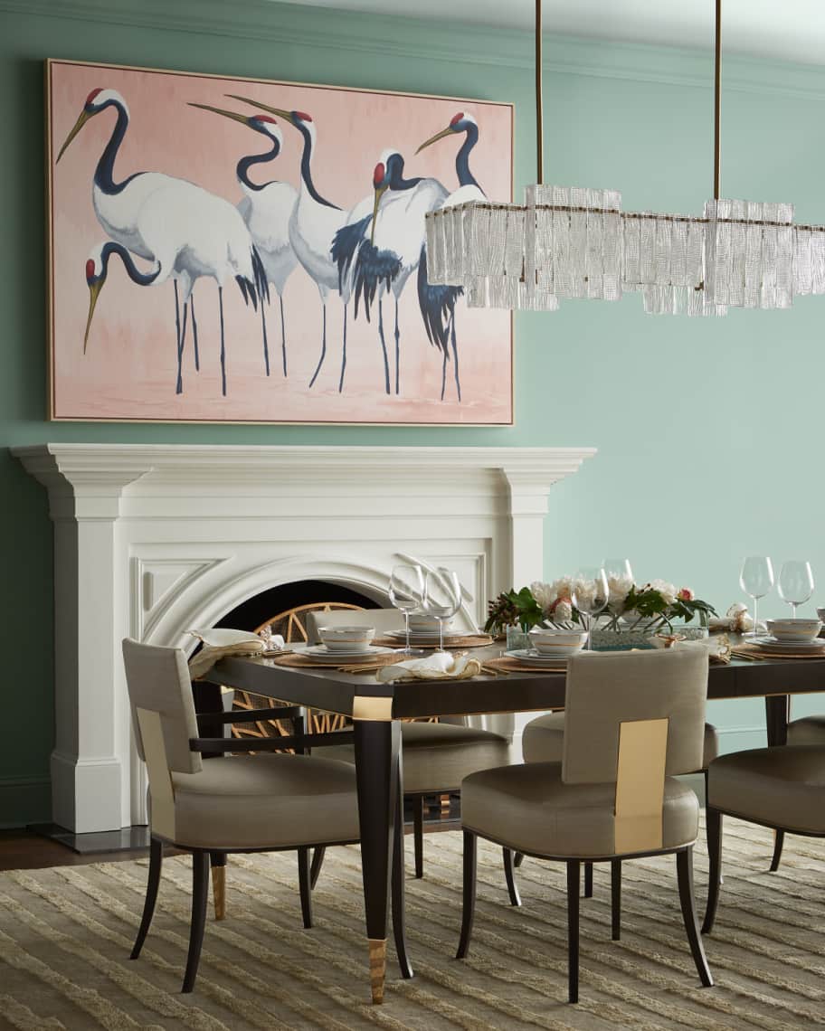 Image 2 of 3: Othello 8-Light Linear Chandelier 