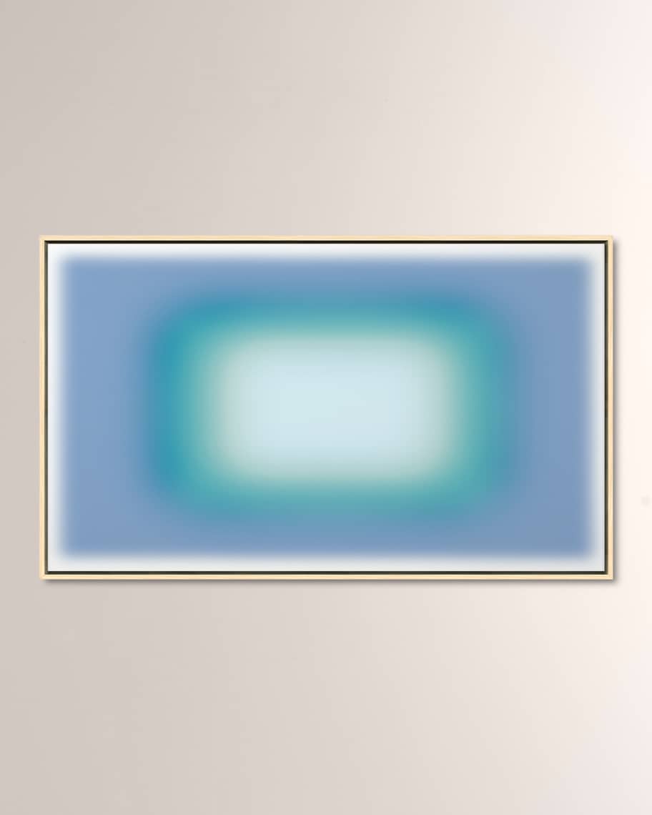 Image 1 of 2: "Blur Continuum 5" Giclee by Renee Stramel