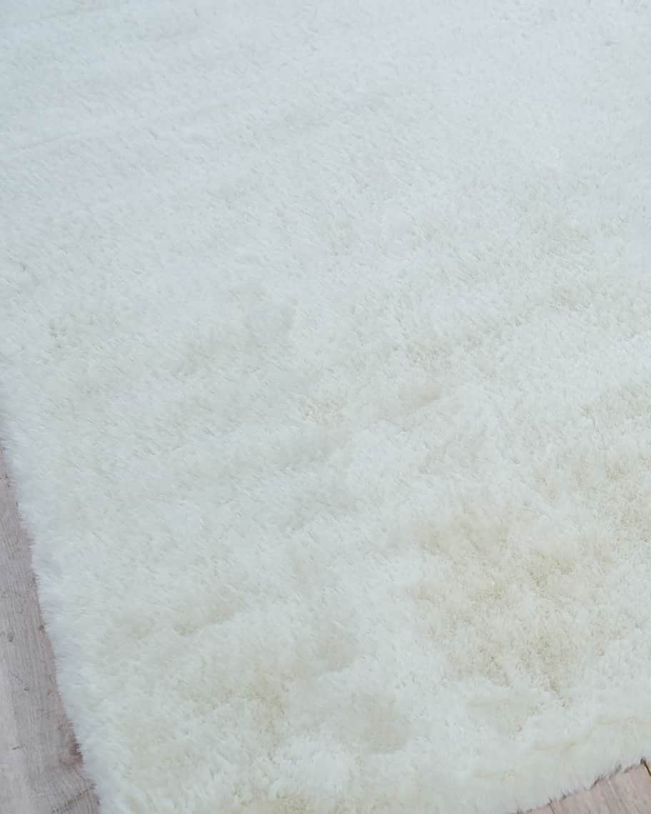 Image 3 of 7: Faux Mink Rug, 9' x 12'