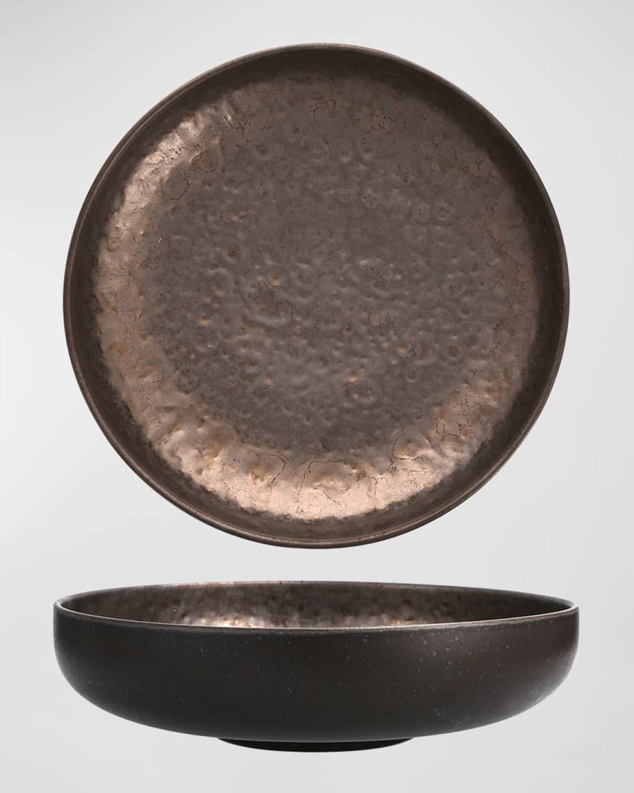 Image 2 of 2: Nivo Metallic Pasta Bowl, 10.3"