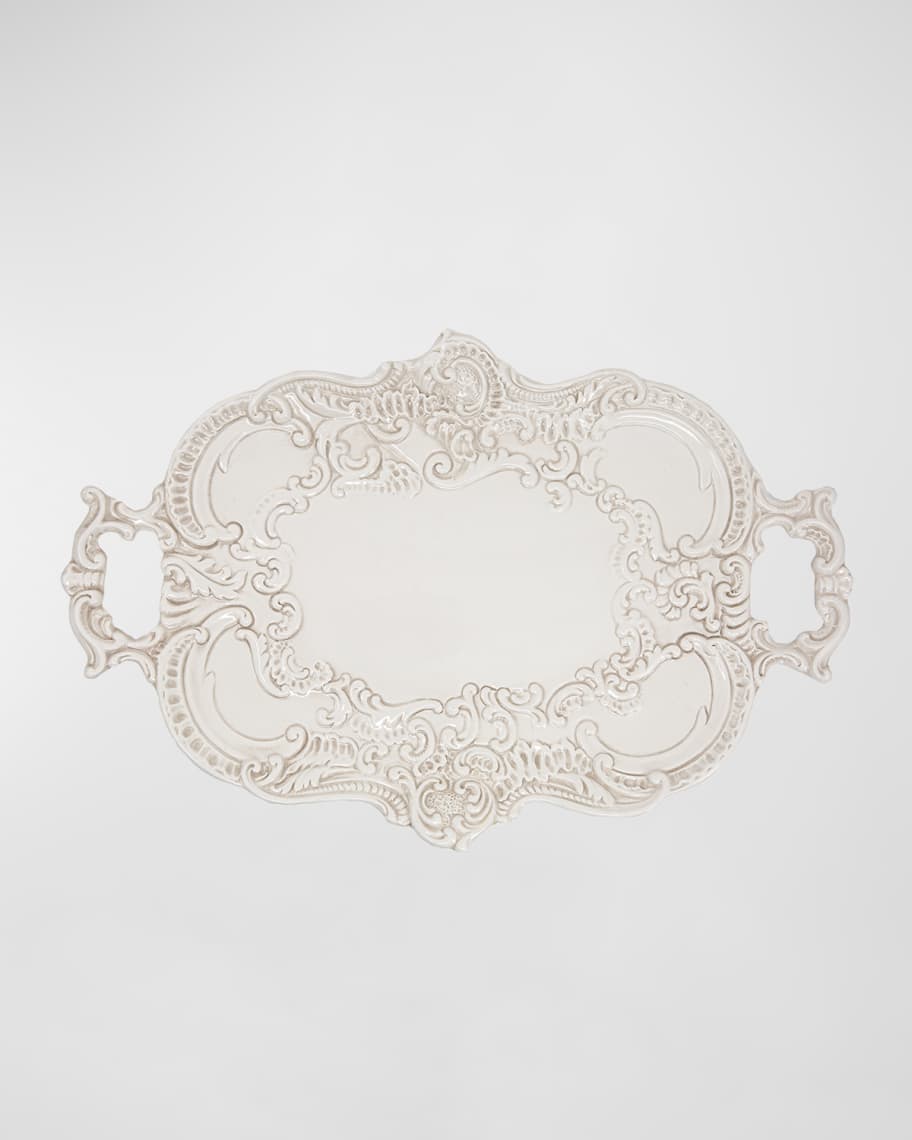 Image 1 of 1: Finezza Cream Baroque Tray