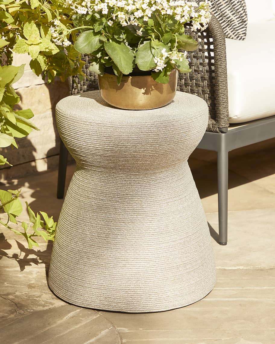 Image 1 of 2: Mallory Outdoor Side Table