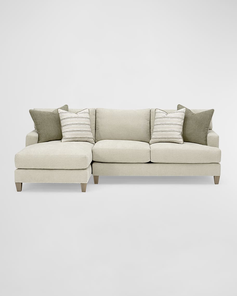 Image 2 of 3: Mila 2-Piece Left Chaise Sectional