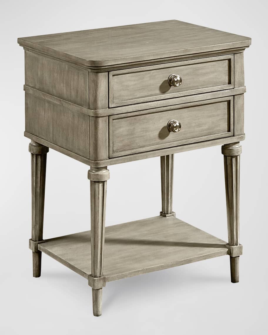 Image 1 of 3: Morrissey 2-Drawer Nightstand