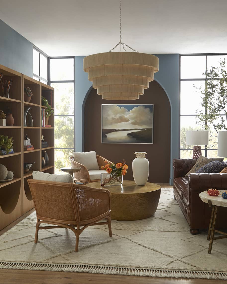 Image 2 of 9: Selena Rattan Accent Chair