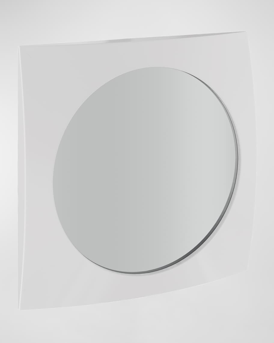 Image 2 of 2: Stratum 24" Geometric Mirror