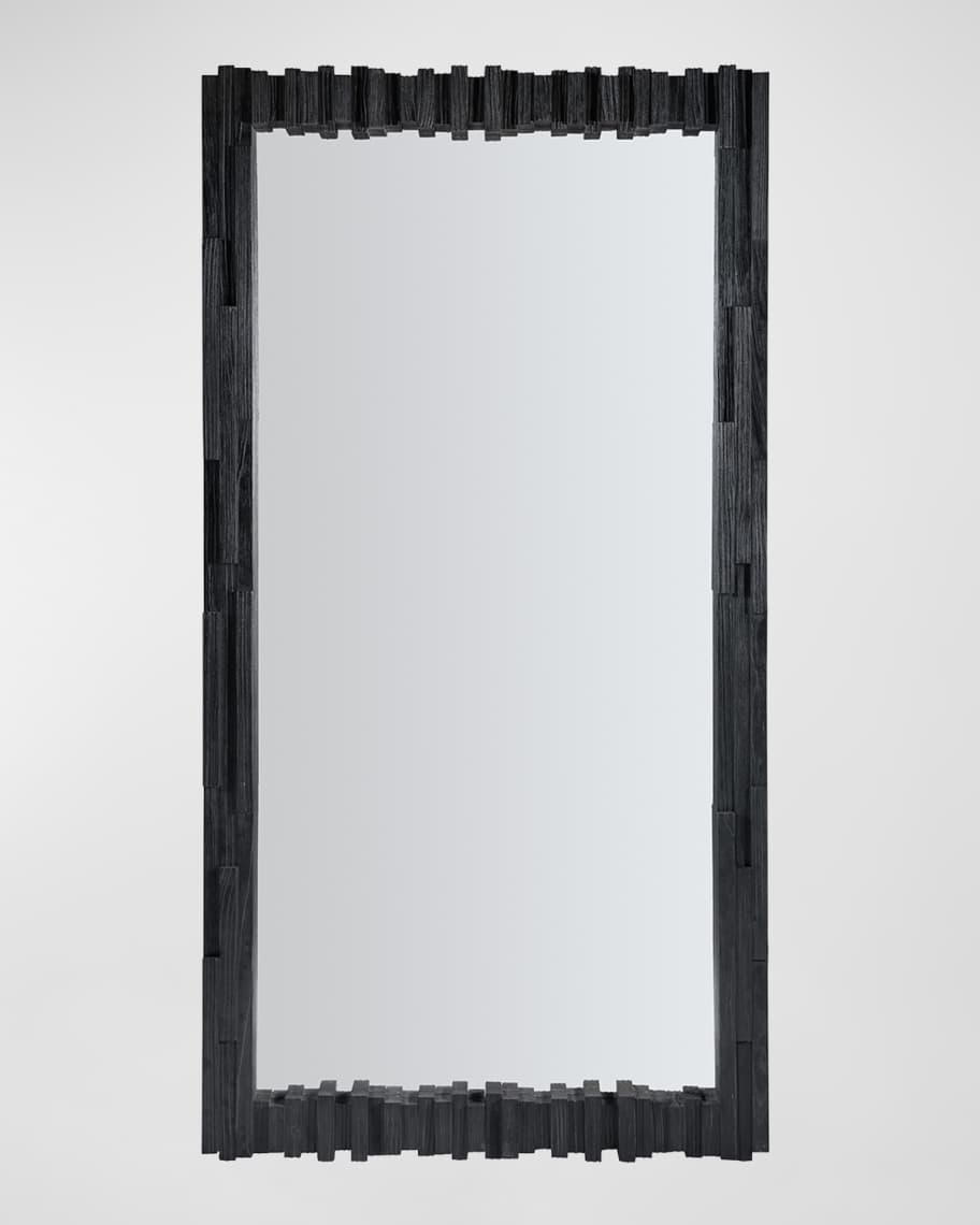 Image 1 of 2: Chapman Shou Sugi Ban 85" Floor Mirror