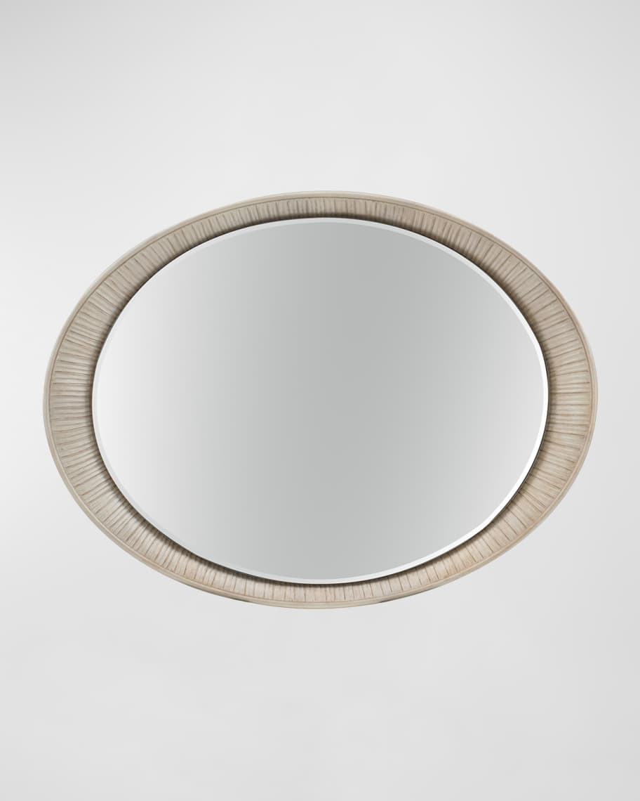 Image 1 of 2: Elixir 42" Oval Accent Mirror
