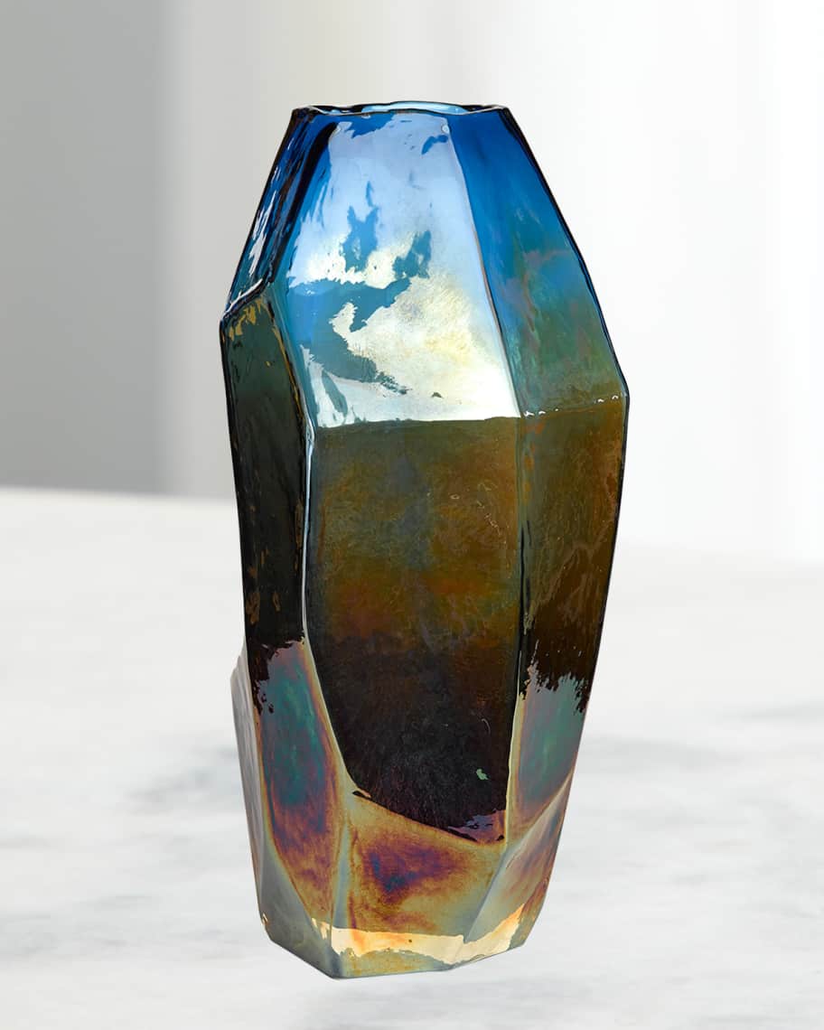 Image 1 of 1: Graphic Luster Vase - 12"