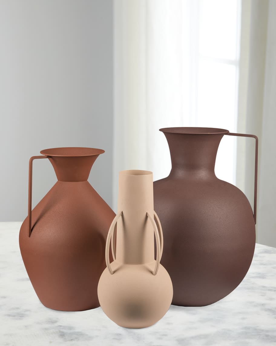 Image 1 of 5: Roman Vases, Set of 3