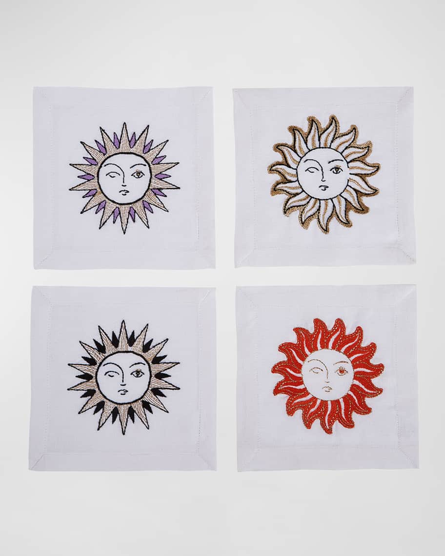 Image 2 of 2: Sun Cocktail Napkins, Set of 4