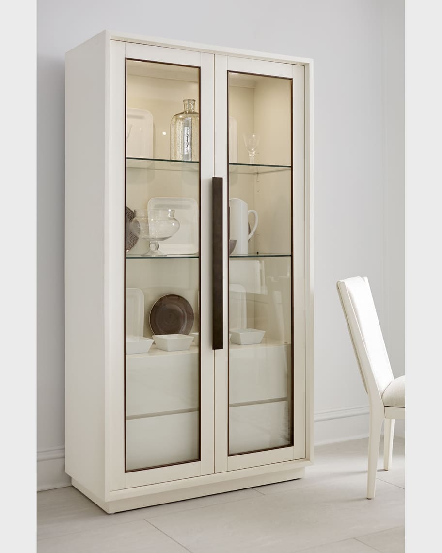 Image 3 of 3: Blanc Display Cabinet