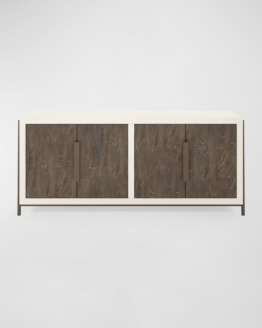 Image 2 of 6: Blanc Credenza