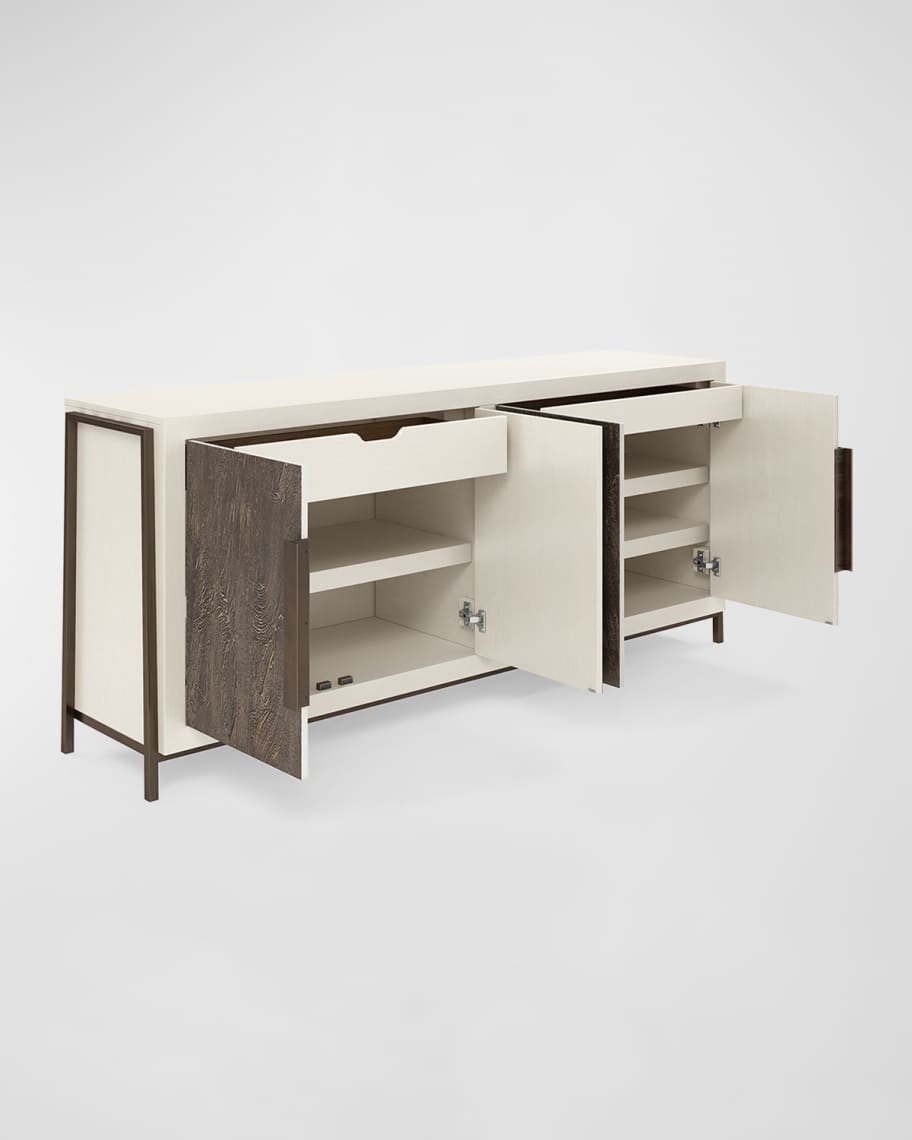 Image 3 of 6: Blanc Credenza