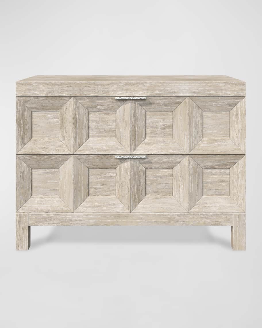 Image 2 of 4: Prado 2-Drawer Nightstand