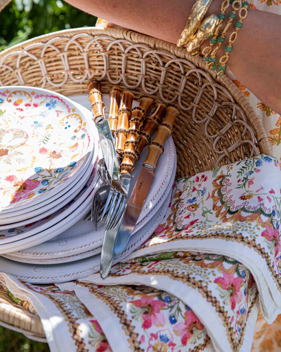Image 3 of 5: Bamboo 20-Piece Flatware Set