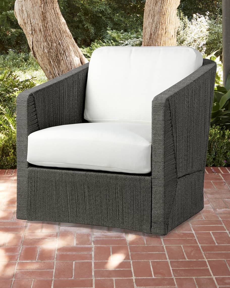 Image 1 of 1: Carmine Outdoor Swivel Lounge Chair