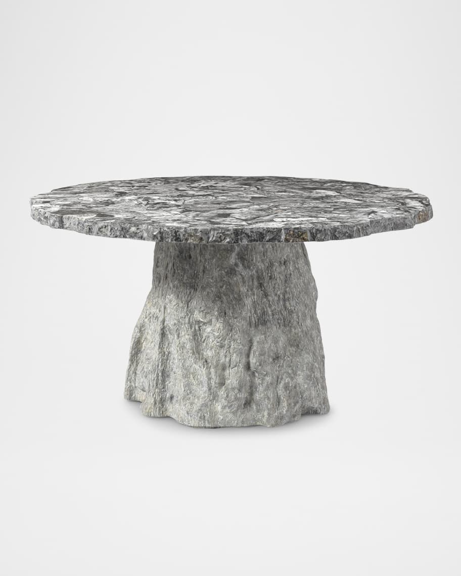 Image 1 of 2: Asher Round Dining Table, 61"