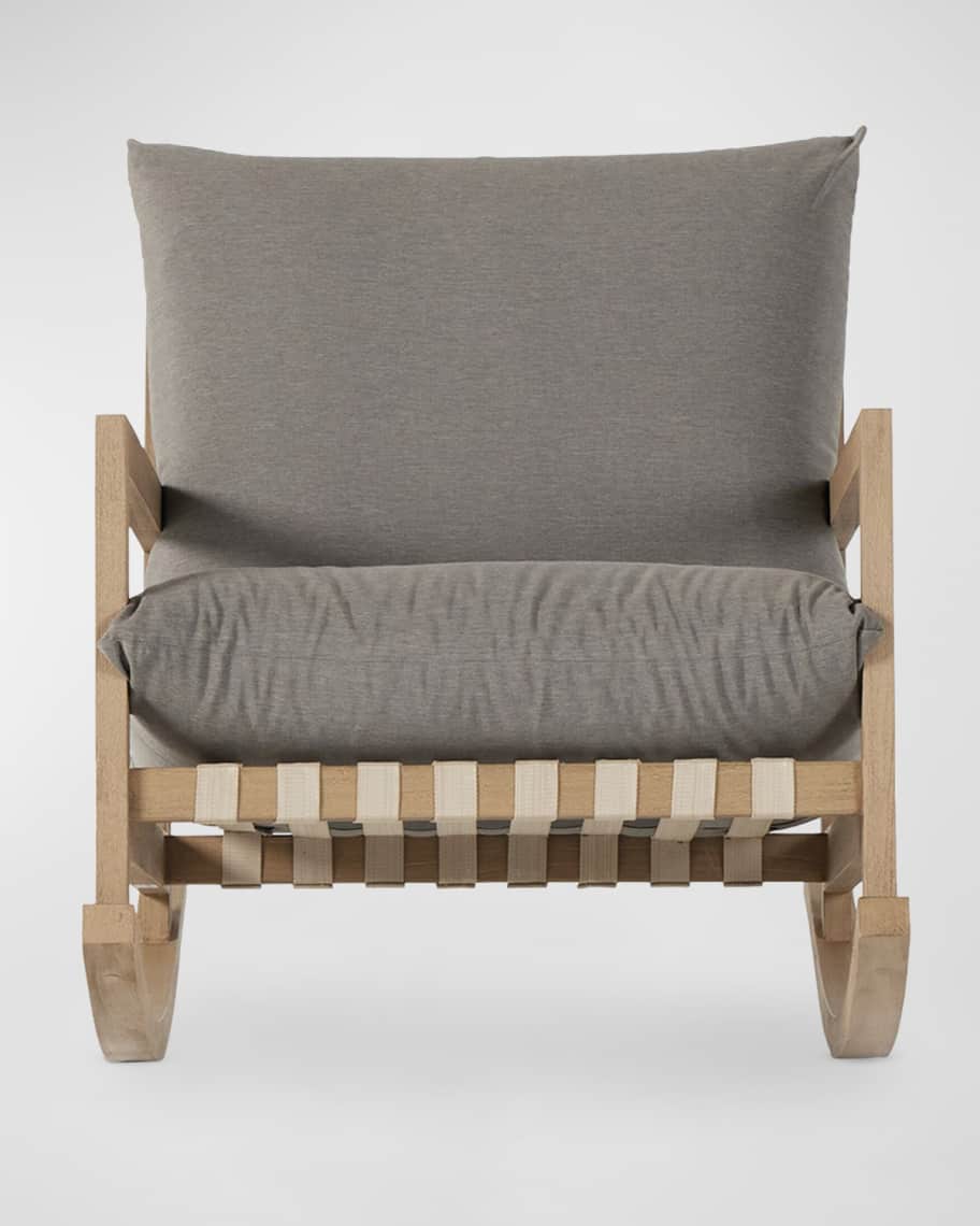 Image 2 of 6: Aiken Outdoor Rocking Chair