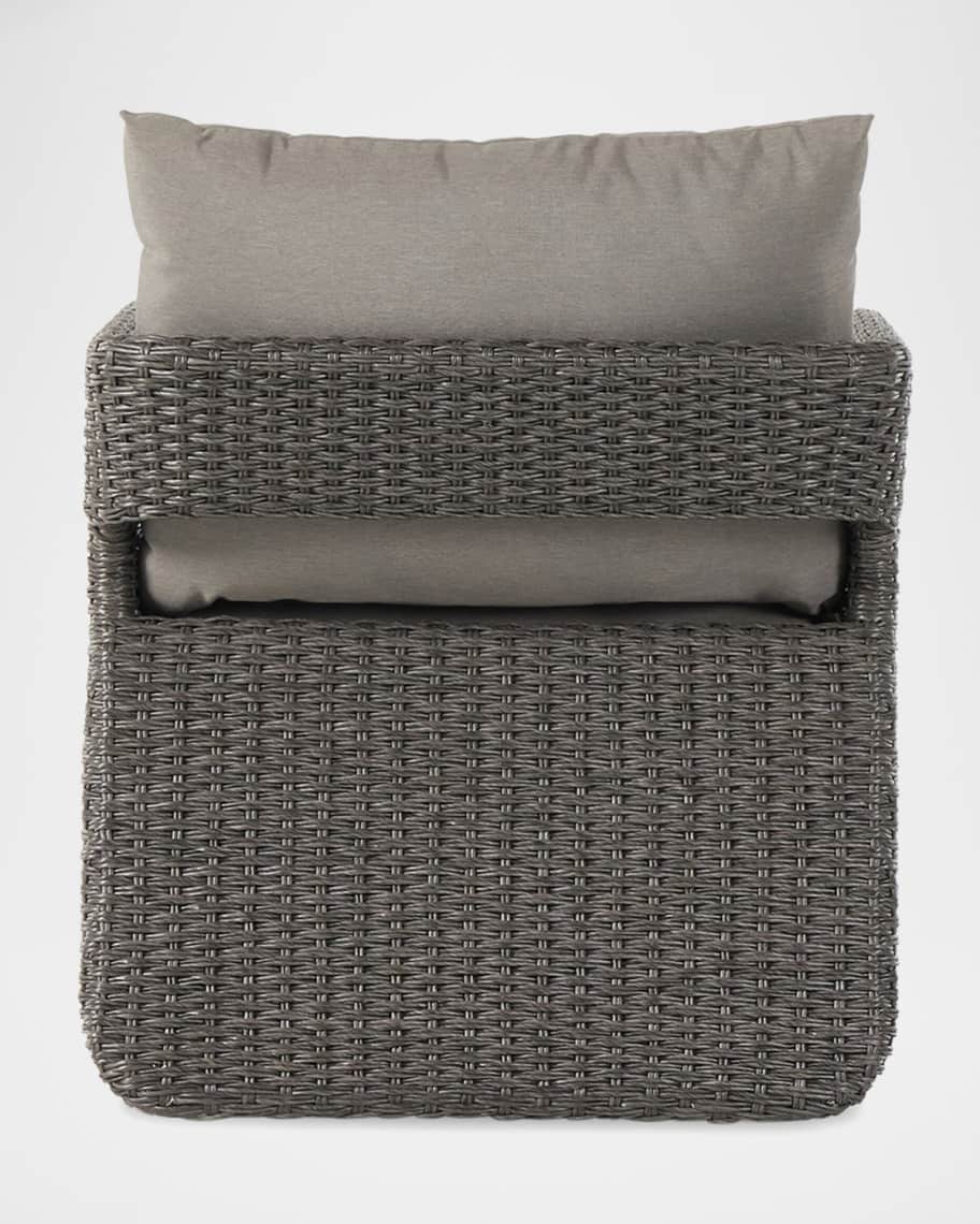 Image 2 of 5: Geneva Outdoor Swivel Chair