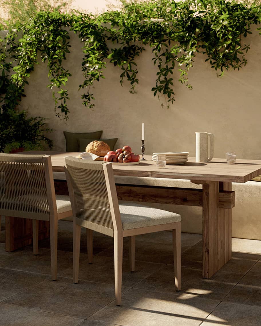Image 1 of 6: Brandy Outdoor Dining Table