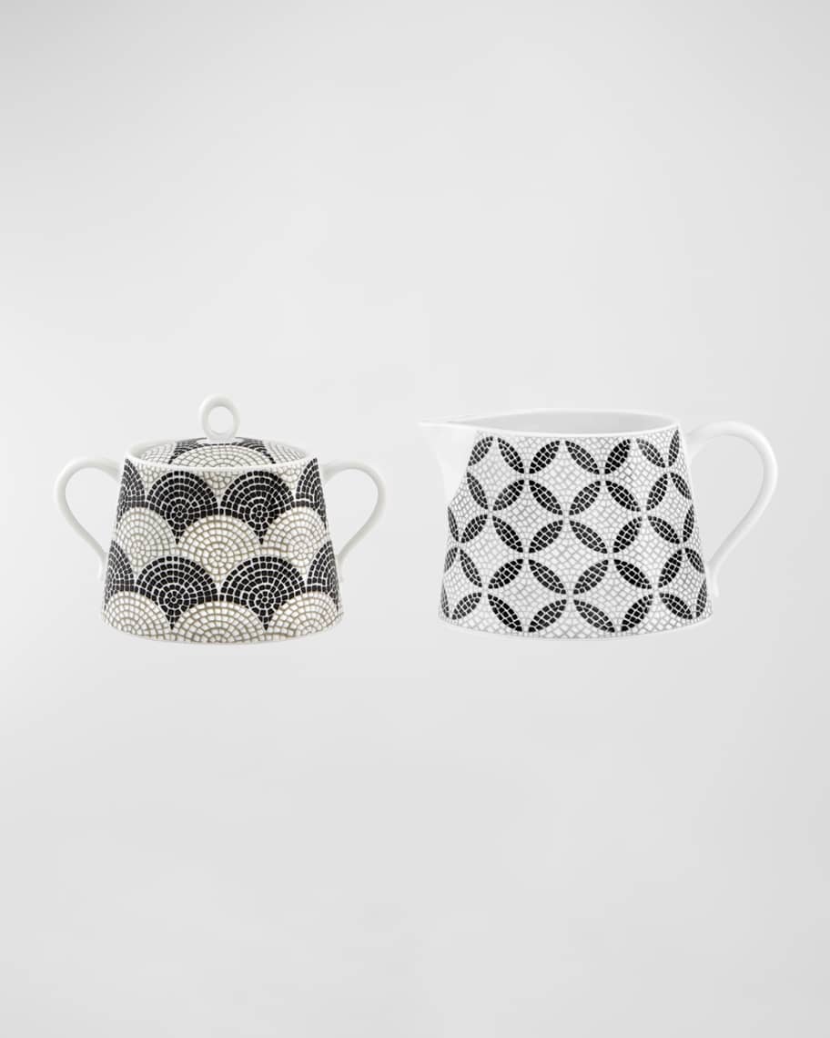 Image 1 of 5: Calcada Portuguesa Milk Jug & Sugar Bowl Collection 