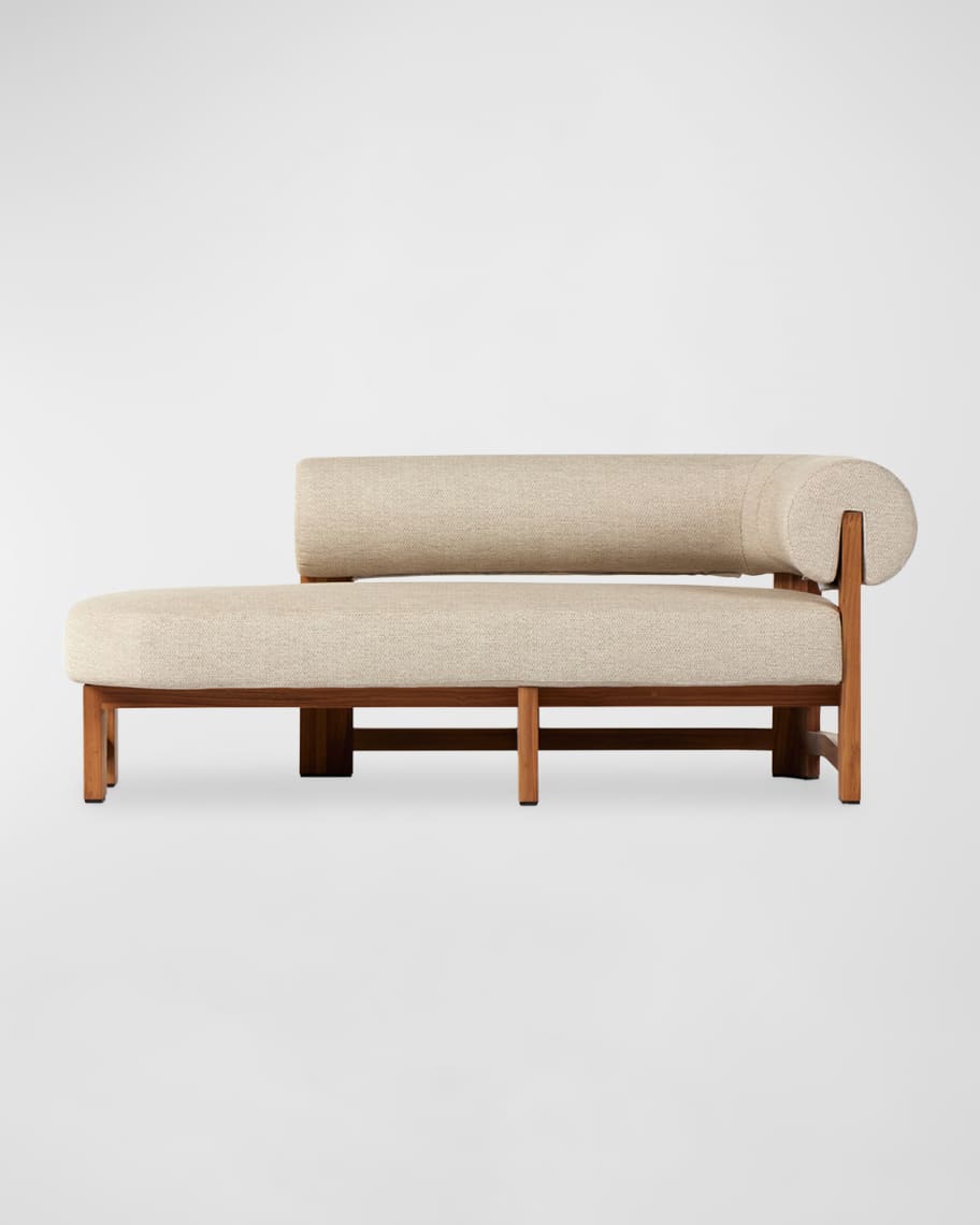 Image 2 of 5: Malta Outdoor Left Arm Chaise