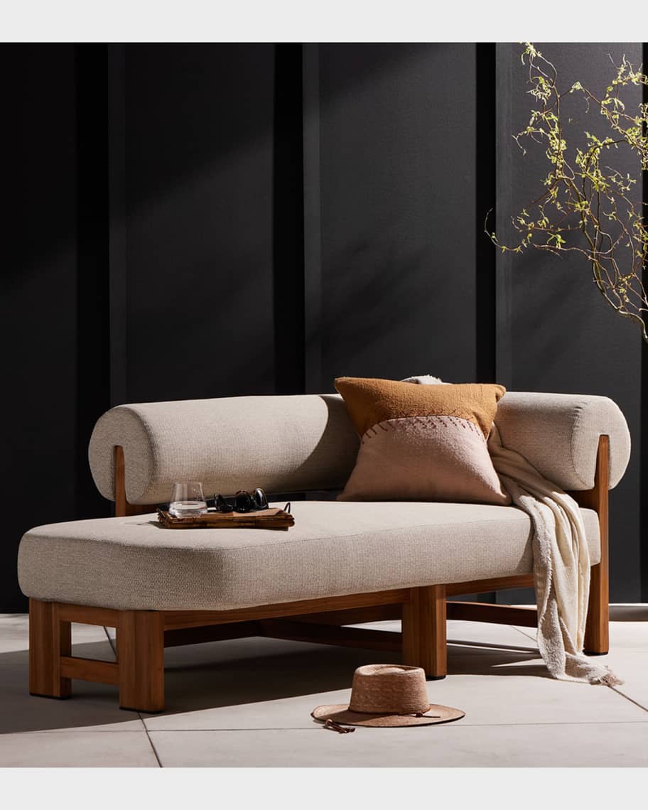 Image 1 of 5: Malta Outdoor Left Arm Chaise