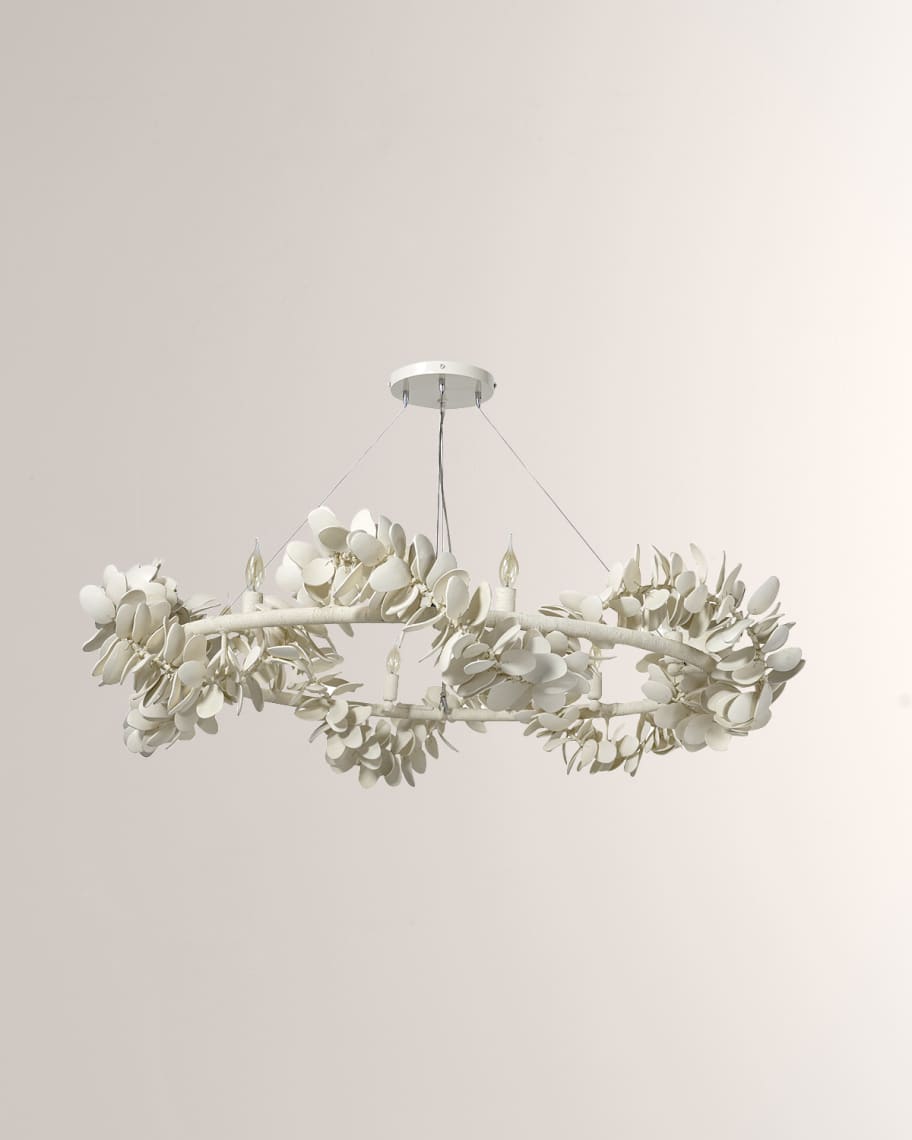 Image 1 of 1: Roma 6-Light Chandelier, 57" Round