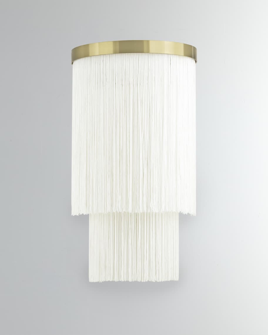 Image 1 of 4: Cabaret Fringe Sconce 