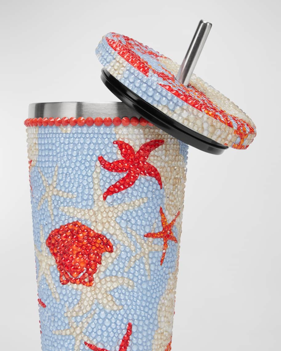 Image 2 of 3: La Vacanza Crystal-Embellished Travel Cup, 16.9 oz.