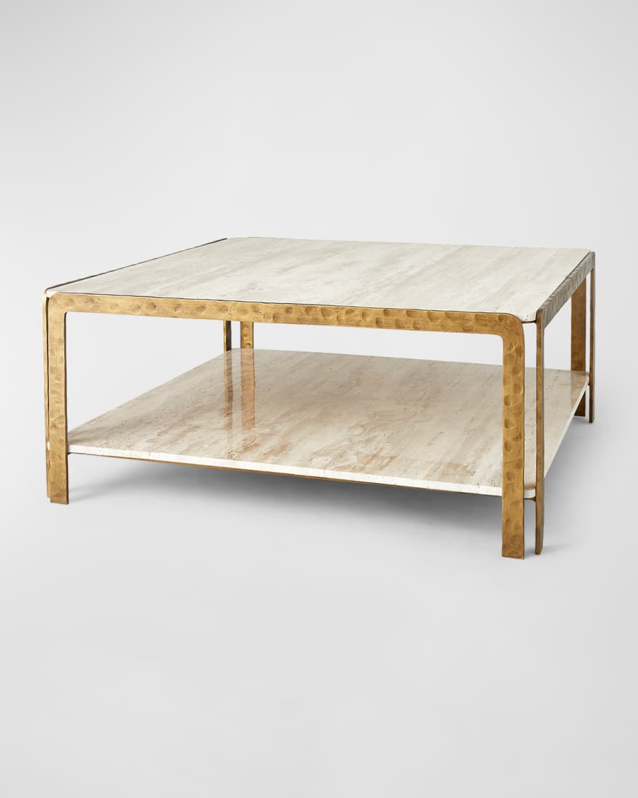 Global Views Kraft Cocktail Table | Horchow