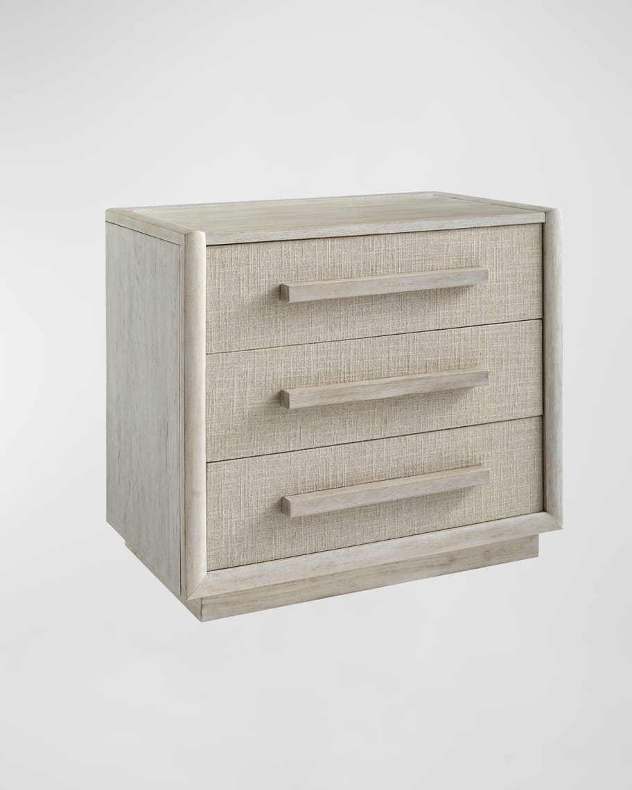 Image 1 of 7: Cotiere 3-Drawer Nightstand